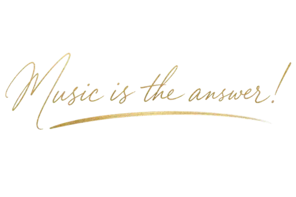 Music is the answer — DJ Repete signature