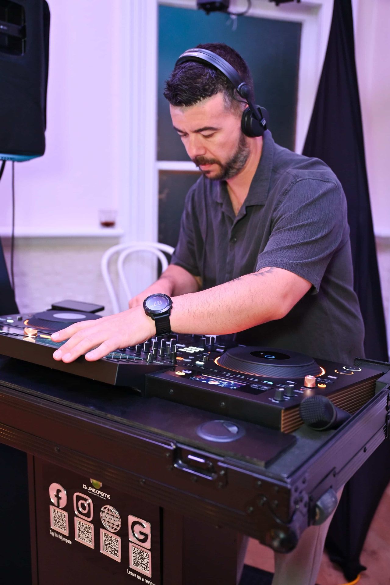 DJ Repete performing at a Melbourne event